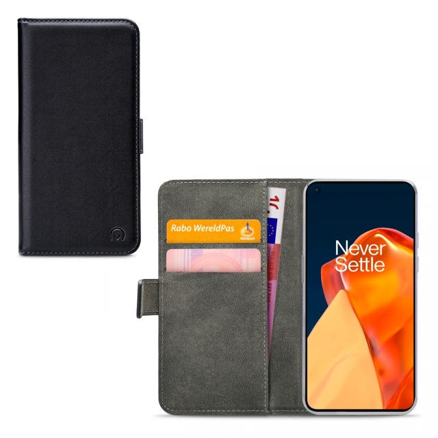 Mobilize Classic Gelly Wallet Book Case OnePlus 9 Black Mobilize Classic Gelly Wallet Book Case OnePlus 9 Black - Image 1