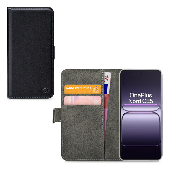 Mobilize Classic Gelly Wallet Book Case OnePlus Nord CE5 Black Mobilize Classic Gelly Wallet Book Case OnePlus Nord CE5 Black - Image 1