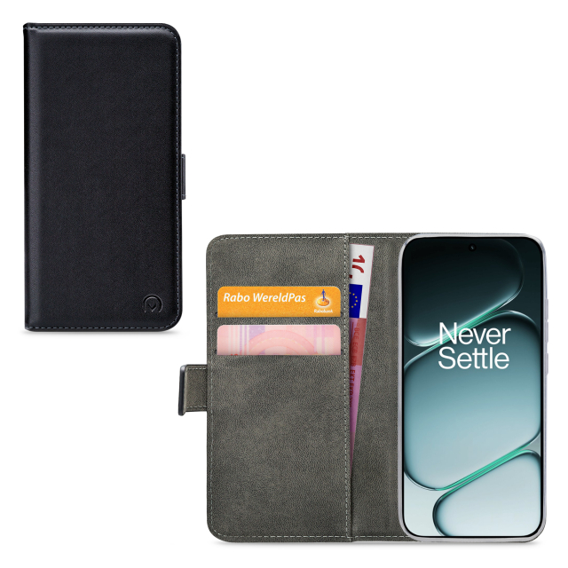 Mobilize Classic Gelly Wallet Book Case OnePlus Nord CE6 Lite Black Mobilize Classic Gelly Wallet Book Case OnePlus Nord CE6 Lite Black - Image 1