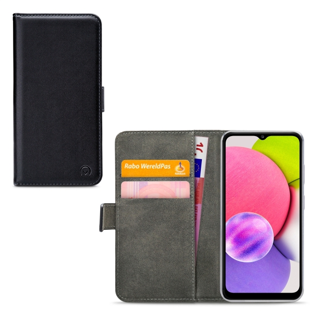 Mobilize Classic Gelly Wallet Book Case Samsung Galaxy A03s Black Mobilize Classic Gelly Wallet Book Case Samsung Galaxy A03s Black - Image 1