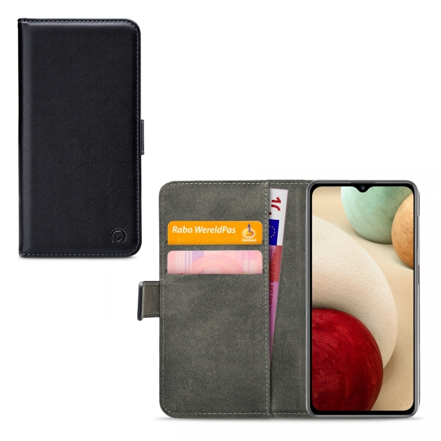 Mobilize Classic Gelly Wallet Book Case Samsung Galaxy A12/M12 Black Mobilize Classic Gelly Wallet Book Case Samsung Galaxy A12/M12 Black - Image 1