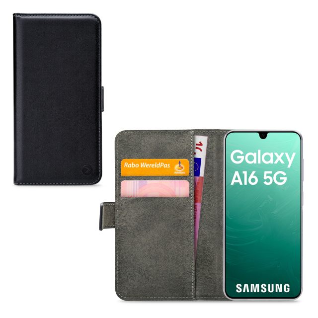 Mobilize Classic Gelly Wallet Book Case Samsung Galaxy A16 4G/5G Black Mobilize Classic Gelly Wallet Book Case Samsung Galaxy A16 4G/5G Black - Image 1