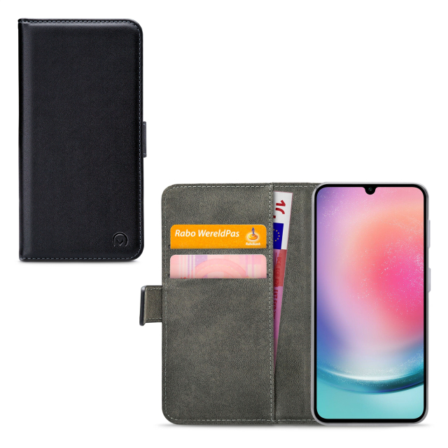 Mobilize Classic Gelly Wallet Book Case Samsung Galaxy A24 4G Black Mobilize Classic Gelly Wallet Book Case Samsung Galaxy A24 4G Black - Image 1