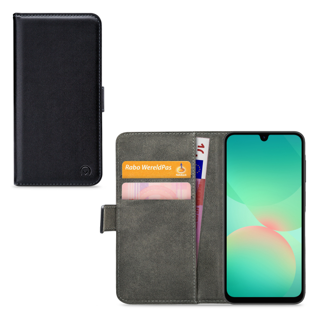 Mobilize Classic Gelly Wallet Book Case Samsung Galaxy A26 5G Black Mobilize Classic Gelly Wallet Book Case Samsung Galaxy A26 5G Black - Image 1