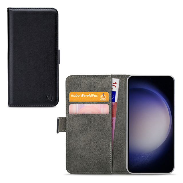 Mobilize Classic Gelly Wallet Book Case Samsung Galaxy S23 5G Black Mobilize Classic Gelly Wallet Book Case Samsung Galaxy S23 5G Black - Image 1