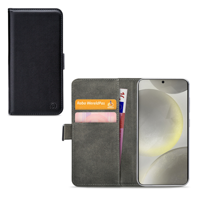 Mobilize Classic Gelly Wallet Book Case Samsung Galaxy S24 5G/S25 5G Black Mobilize Classic Gelly Wallet Book Case Samsung Galaxy S24 5G/S25 5G Black - Image 1