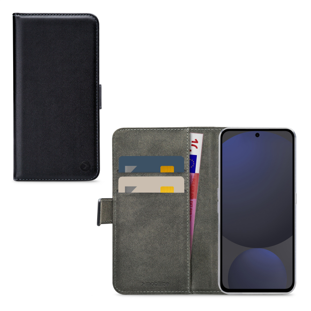 Mobilize Classic Gelly Wallet Book Case Samsung Galaxy S24 FE Black Mobilize Classic Gelly Wallet Book Case Samsung Galaxy S24 FE Black - Image 1