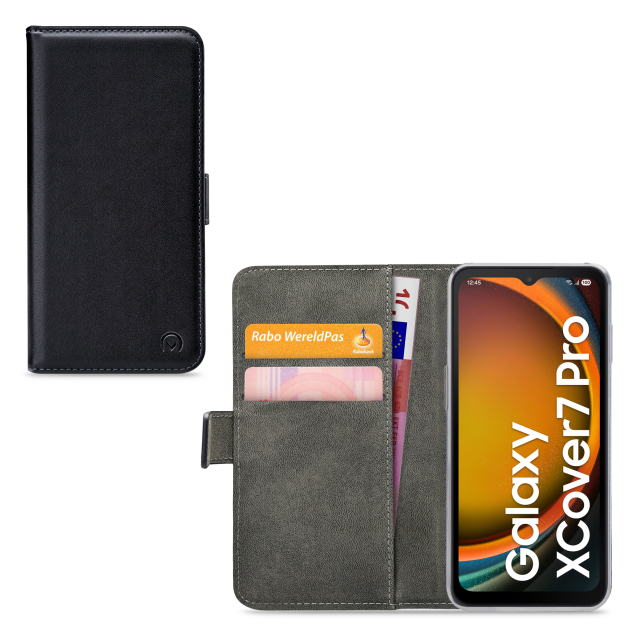 Mobilize Classic Gelly Wallet Book Case Samsung Galaxy Xcover7 Pro 5G Black Mobilize Classic Gelly Wallet Book Case Samsung Galaxy Xcover7 Pro 5G Black - Image 1