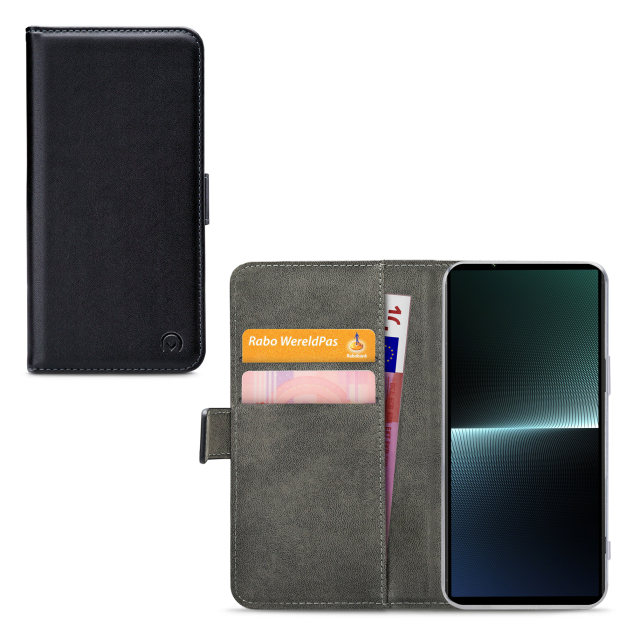 Mobilize Classic Gelly Wallet Book Case Sony Xperia 1 V Black Mobilize Classic Gelly Wallet Book Case Sony Xperia 1 V Black - Image 1