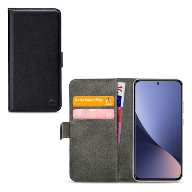 Mobilize Classic Gelly Wallet Book Case Xiaomi 12/12S/12X Black Mobilize Classic Gelly Wallet Book Case Xiaomi 12/12S/12X Black - Image 1