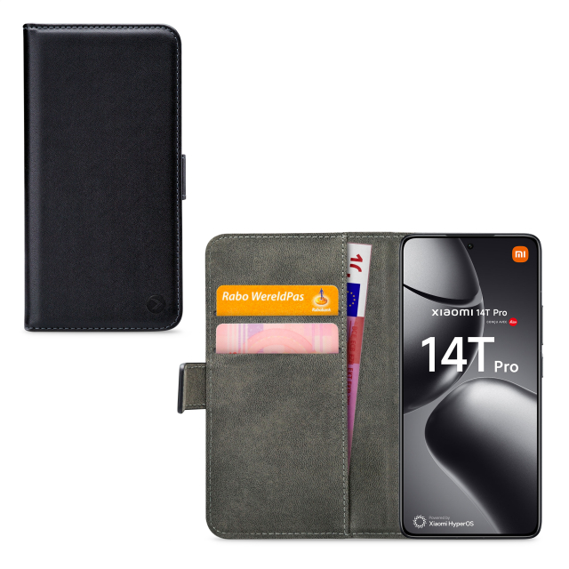 Mobilize Classic Gelly Wallet Book Case Xiaomi 14T Pro Black Mobilize Classic Gelly Wallet Book Case Xiaomi 14T Pro Black - Image 1