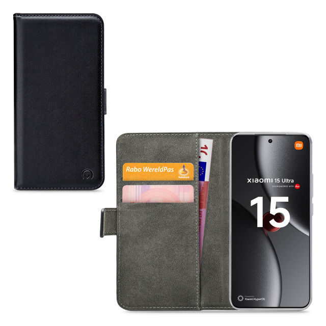 Mobilize Classic Gelly Wallet Book Case Xiaomi 15 Ultra Black Mobilize Classic Gelly Wallet Book Case Xiaomi 15 Ultra Black - Image 1