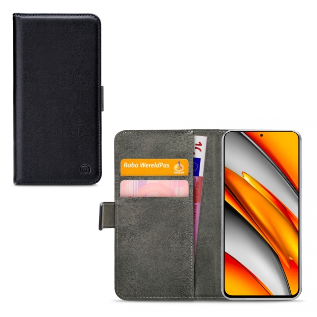 Mobilize Classic Gelly Wallet Book Case Xiaomi Poco F3/Mi 11i Black Mobilize Classic Gelly Wallet Book Case Xiaomi Poco F3/Mi 11i Black - Image 1