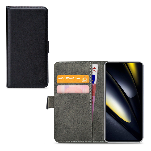 Mobilize Classic Gelly Wallet Book Case Xiaomi Poco F6 Black Mobilize Classic Gelly Wallet Book Case Xiaomi Poco F6 Black - Image 1