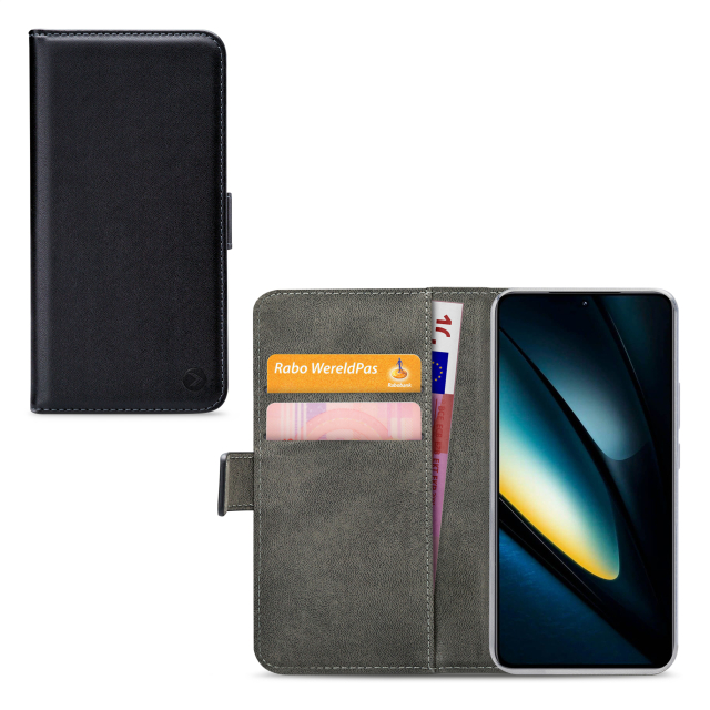 Mobilize Classic Gelly Wallet Book Case Xiaomi Poco F6 Pro Black Mobilize Classic Gelly Wallet Book Case Xiaomi Poco F6 Pro Black - Image 1