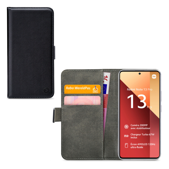 Mobilize Classic Gelly Wallet Book Case Xiaomi Poco M6 Pro 4G/Redmi Note 13 Pro 4G Black Mobilize Classic Gelly Wallet Book Case Xiaomi Poco M6 Pro 4G/Redmi Note 13 Pro 4G Black - Image 1