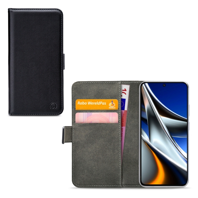 Mobilize Classic Gelly Wallet Book Case Xiaomi Poco X4 Pro 5G Black Mobilize Classic Gelly Wallet Book Case Xiaomi Poco X4 Pro 5G Black - Image 1