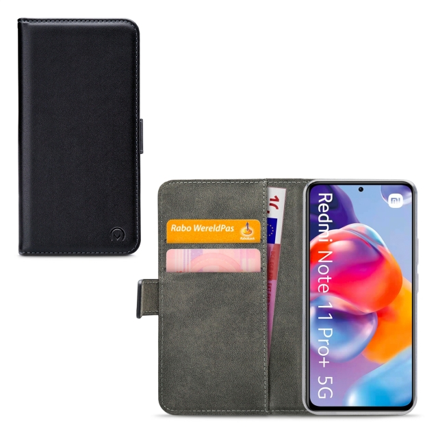 Mobilize Classic Gelly Wallet Book Case Xiaomi Redmi Note 11 Pro+ 5G Black Mobilize Classic Gelly Wallet Book Case Xiaomi Redmi Note 11 Pro+ 5G Black - Image 1