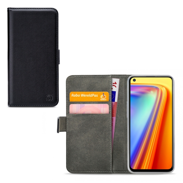 Mobilize Classic Gelly Wallet Book Case realme 7 Black Mobilize Classic Gelly Wallet Book Case realme 7 Black - Image 1