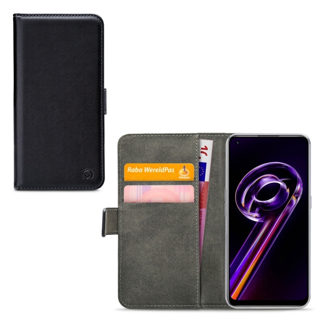 Mobilize Classic Gelly Wallet Book Case realme 9 5G/9 Pro Black Mobilize Classic Gelly Wallet Book Case realme 9 5G/9 Pro Black - Image 1