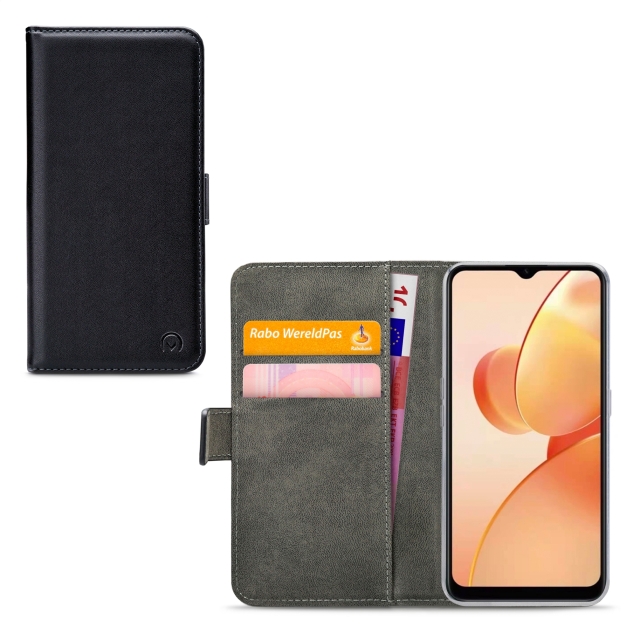 Mobilize Classic Gelly Wallet Book Case realme C31 Black Mobilize Classic Gelly Wallet Book Case realme C31 Black - Image 1