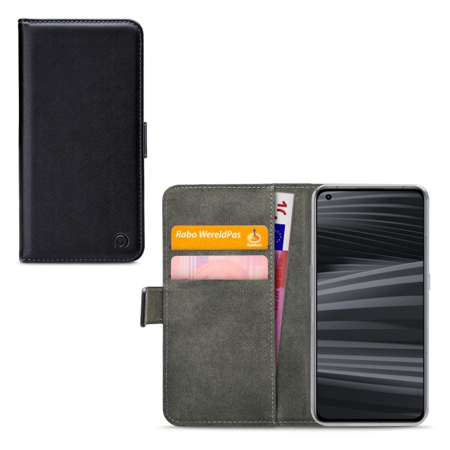 Mobilize Classic Gelly Wallet Book Case realme GT 2 Pro Black Mobilize Classic Gelly Wallet Book Case realme GT 2 Pro Black - Image 1