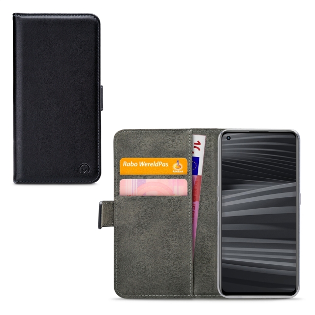 Mobilize Classic Gelly Wallet Book Case realme GT 2/NEO 3T Black Mobilize Classic Gelly Wallet Book Case realme GT 2/NEO 3T Black - Image 1