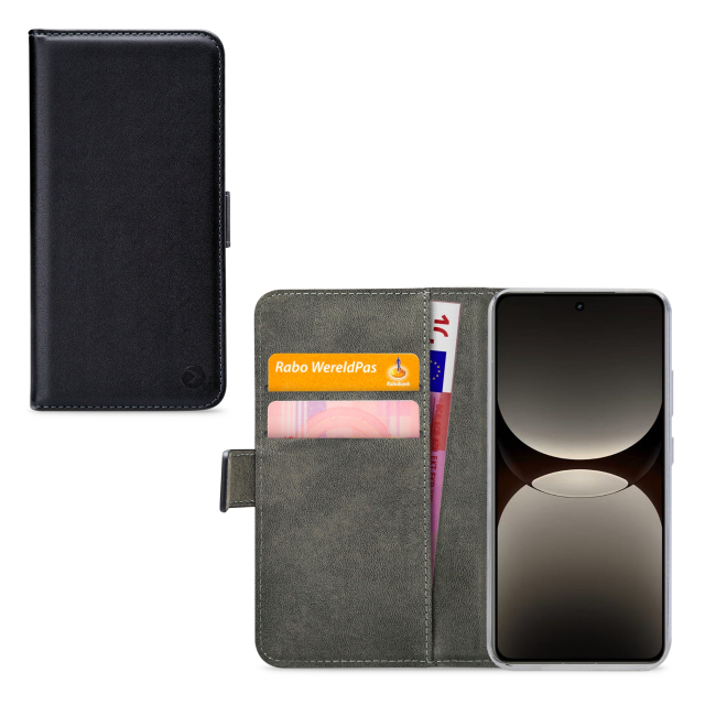 Mobilize Classic Gelly Wallet Book Case realme GT 7 Pro Black Mobilize Classic Gelly Wallet Book Case realme GT 7 Pro Black - Image 1