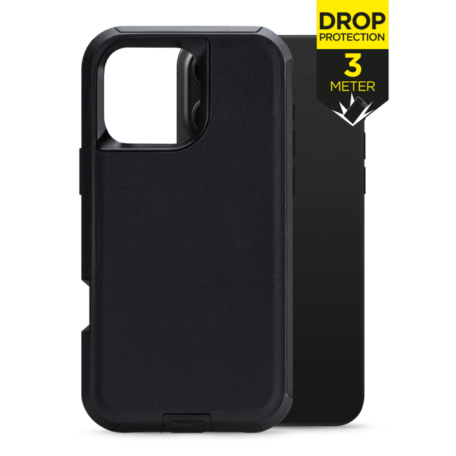 Mobilize Defender Case Apple iPhone 16 Pro Black Mobilize Defender Case Apple iPhone 16 Pro Black - Image 1
