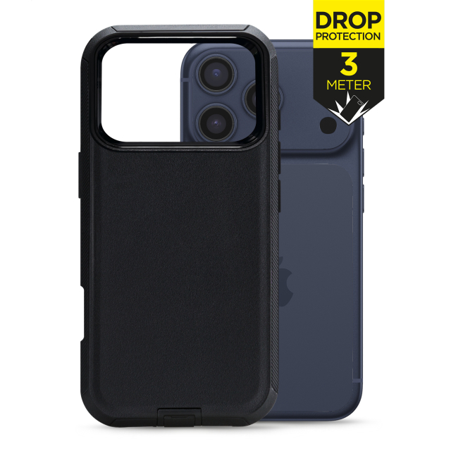 Mobilize Defender Case Apple iPhone 17 Pro Black Mobilize Defender Case Apple iPhone 17 Pro Black - Image 1