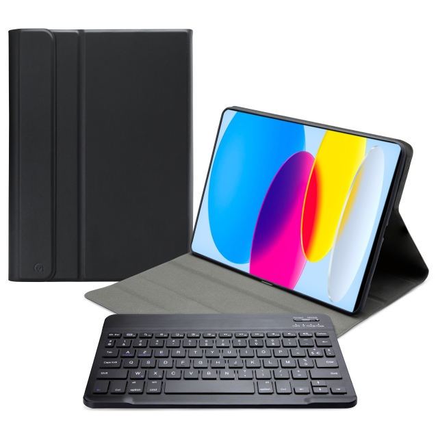 Mobilize Detachable Bluetooth Keyboard Case Apple iPad 10.9 (2022)/iPad 11 (2025) Black AZERTY Mobilize Detachable Bluetooth Keyboard Case Apple iPad 10.9 (2022)/iPad 11 (2025) Black AZERTY - Image 1