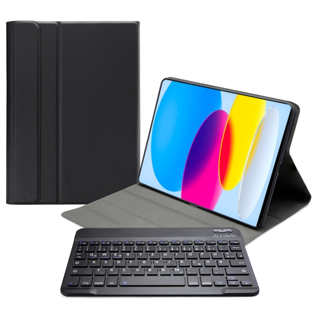 Mobilize Detachable Bluetooth Keyboard Case Apple iPad 10.9 (2022)/iPad 11 (2025) Black QWERTZ Mobilize Detachable Bluetooth Keyboard Case Apple iPad 10.9 (2022)/iPad 11 (2025) Black QWERTZ - Image 1