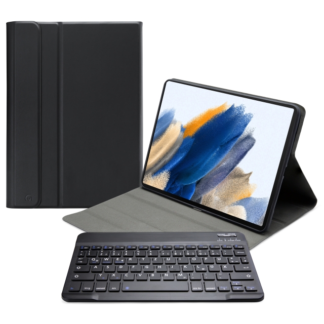 Mobilize Detachable Bluetooth Keyboard Case Samsung Galaxy Tab A8 10.5 2021 Black QWERTZ Mobilize Detachable Bluetooth Keyboard Case Samsung Galaxy Tab A8 10.5 2021 Black QWERTZ - Image 1