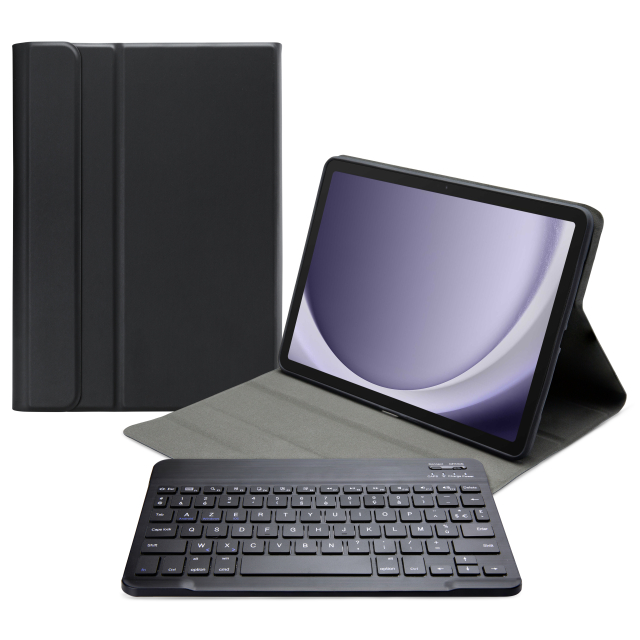 Mobilize Detachable Bluetooth Keyboard Case Samsung Galaxy Tab A9 8.7 Black AZERTY Mobilize Detachable Bluetooth Keyboard Case Samsung Galaxy Tab A9 8.7 Black AZERTY - Image 1
