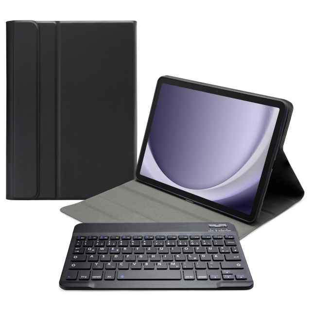 Mobilize Detachable Bluetooth Keyboard Case Samsung Galaxy Tab A9+/A11+ 11 Black QWERTZ Mobilize Detachable Bluetooth Keyboard Case Samsung Galaxy Tab A9+/A11+ 11 Black QWERTZ - Image 1