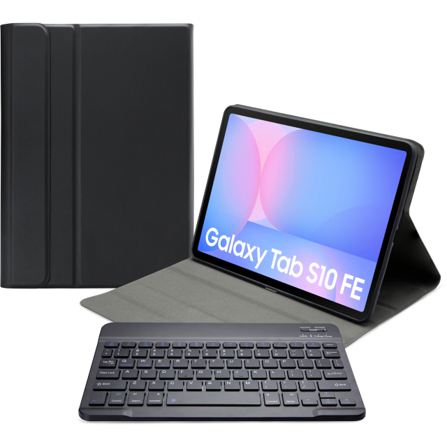 Mobilize Detachable Bluetooth Keyboard Case Samsung Galaxy Tab S10 FE 11/S10 Lite Black QWERTY Mobilize Detachable Bluetooth Keyboard Case Samsung Galaxy Tab S10 FE 11/S10 Lite Black QWERTY - Image 1