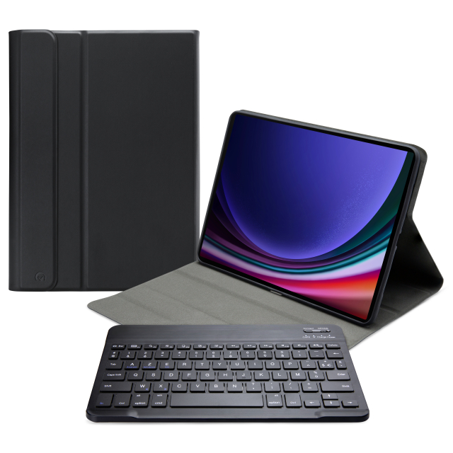 Mobilize Detachable Bluetooth Keyboard Case Samsung Galaxy Tab S9 11/S9 FE 10.9 Black AZERTY Mobilize Detachable Bluetooth Keyboard Case Samsung Galaxy Tab S9 11/S9 FE 10.9 Black AZERTY - Image 1
