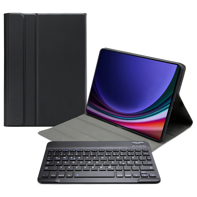 Mobilize Detachable Bluetooth Keyboard Case Samsung Galaxy Tab S9 11/S9 FE 10.9 Black QWERTZ Mobilize Detachable Bluetooth Keyboard Case Samsung Galaxy Tab S9 11/S9 FE 10.9 Black QWERTZ - Image 1