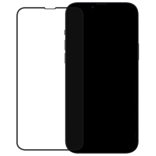 Mobilize Edge-To-Edge Glass Screen Protector Apple iPhone 13 Pro Max/14 Plus Black Full Glue Mobilize Edge-To-Edge Glass Screen Protector Apple iPhone 13 Pro Max/14 Plus Black Full Glue - Image 1