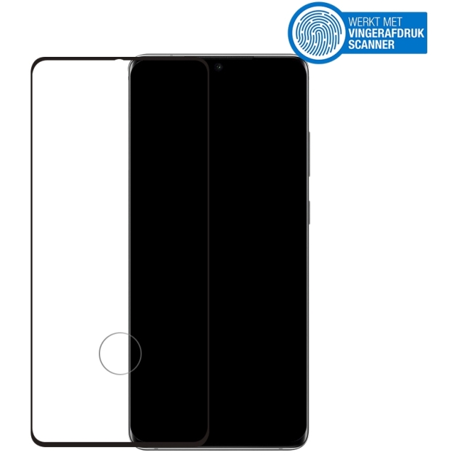 Mobilize Edge-To-Edge Glass Screen Protector Samsung Galaxy S20/S20 5G Black Edge Glue Mobilize Edge-To-Edge Glass Screen Protector Samsung Galaxy S20/S20 5G Black Edge Glue - Image 1