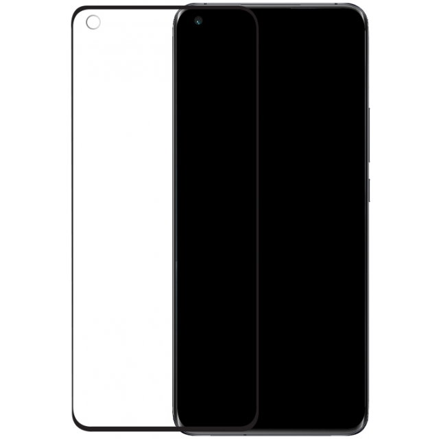 Mobilize Edge-To-Edge Glass Screen Protector Xiaomi Mi 11 Black Edge Glue Mobilize Edge-To-Edge Glass Screen Protector Xiaomi Mi 11 Black Edge Glue - Image 1