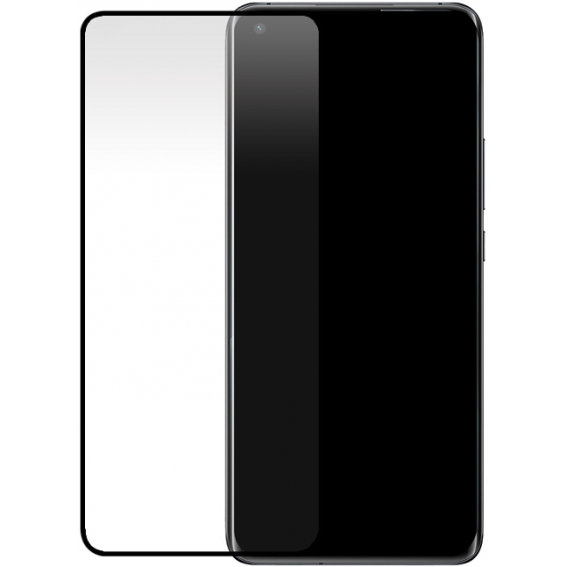 Mobilize Edge-To-Edge Glass Screen Protector Xiaomi Mi 11 Ultra Black Edge Glue Mobilize Edge-To-Edge Glass Screen Protector Xiaomi Mi 11 Ultra Black Edge Glue - Image 1
