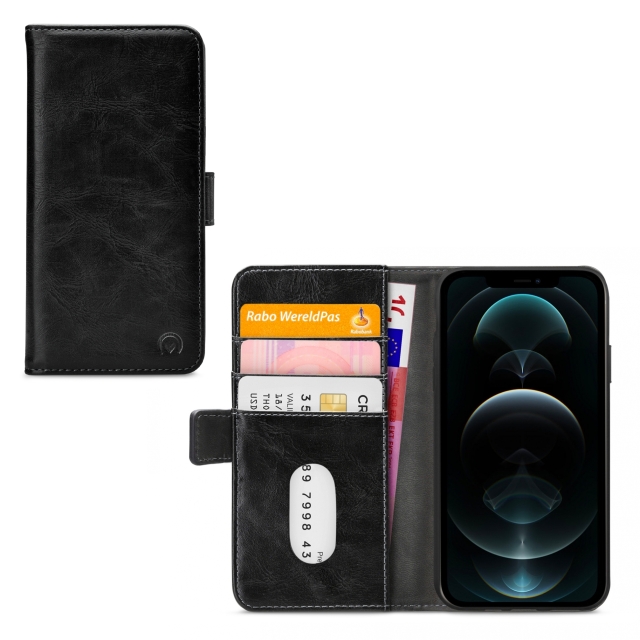 Mobilize Elite Gelly Wallet Book Case Apple iPhone 12 Pro Max Black Mobilize Elite Gelly Wallet Book Case Apple iPhone 12 Pro Max Black - Image 1