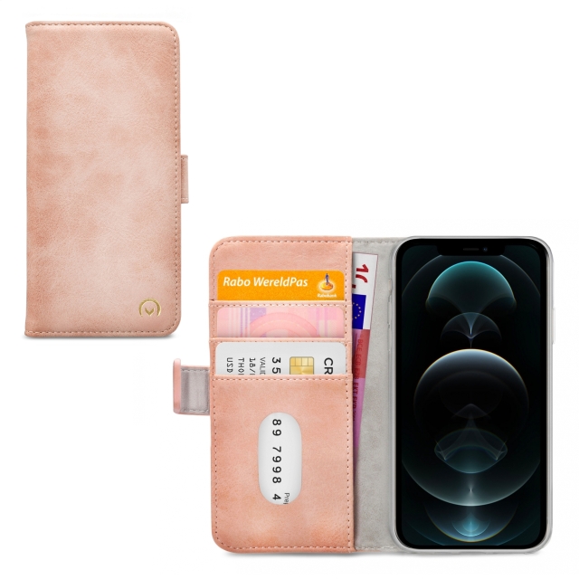 Mobilize Elite Gelly Wallet Book Case Apple iPhone 12 Pro Max Soft Pink Mobilize Elite Gelly Wallet Book Case Apple iPhone 12 Pro Max Soft Pink - Image 1