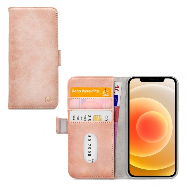 Mobilize Elite Gelly Wallet Book Case Apple iPhone 12/12 Pro Soft Pink Mobilize Elite Gelly Wallet Book Case Apple iPhone 12/12 Pro Soft Pink - Image 1