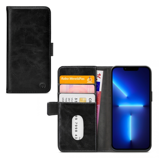 Mobilize Elite Gelly Wallet Book Case Apple iPhone 13 Pro Black Mobilize Elite Gelly Wallet Book Case Apple iPhone 13 Pro Black - Image 1