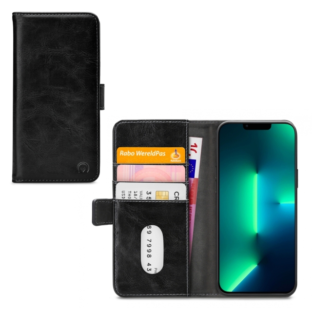 Mobilize Elite Gelly Wallet Book Case Apple iPhone 13 Pro Max Black Mobilize Elite Gelly Wallet Book Case Apple iPhone 13 Pro Max Black - Image 1