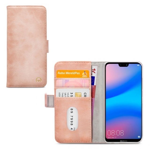 Mobilize Elite Gelly Wallet Book Case Huawei P20 Lite Soft Pink Mobilize Elite Gelly Wallet Book Case Huawei P20 Lite Soft Pink - Image 1