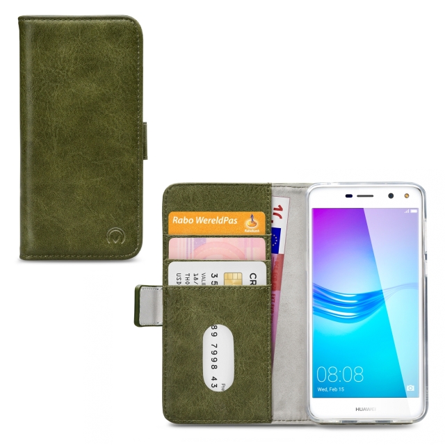 Mobilize Elite Gelly Wallet Book Case Huawei Y5 2017/Y6 2017 Green Mobilize Elite Gelly Wallet Book Case Huawei Y5 2017/Y6 2017 Green - Image 1