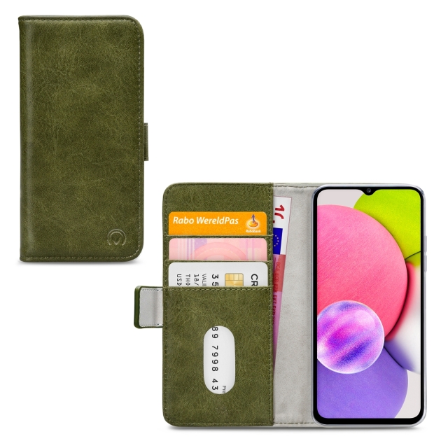 Mobilize Elite Gelly Wallet Book Case Samsung Galaxy A03s Green Mobilize Elite Gelly Wallet Book Case Samsung Galaxy A03s Green - Image 1